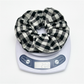 Gifty - Check Pattern Polyester Scrunchie