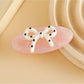 Beau - Elegant Oval Bow Hair Clip
