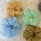 Gifty - Polyester Polka Dot Mesh Hair Tie Scrunchie