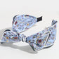 Gifty - Vintage Style Printed Bow Detail Headband