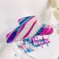Beau - Patterned PVC Marbled Finish Claw Hair Clip