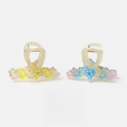 Beau - Pastel Gradient Starfish Claw Clip