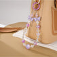 Keypus - Plastic Bead Heart Accent Phone Hanging Charm