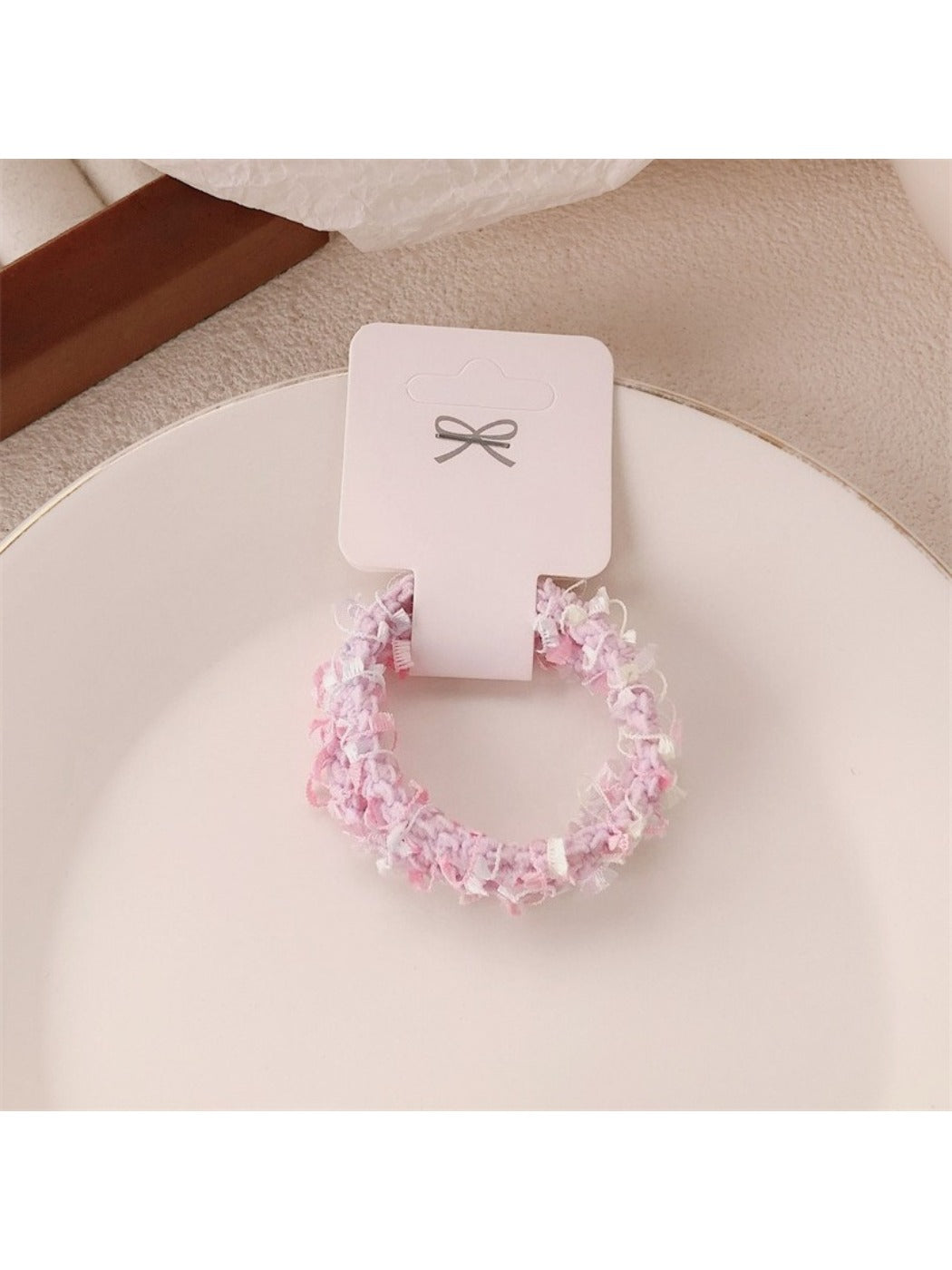Gifty - Sweet Colorful Hair Tie (2 Pcs)