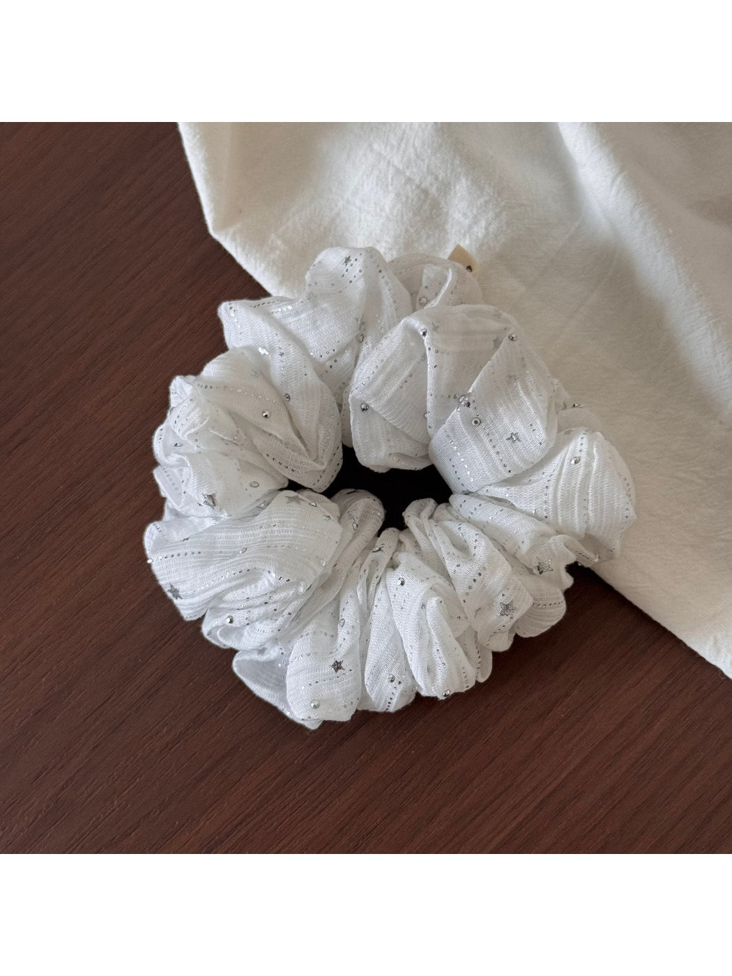 Gifty - Irregular Sparkly Fabric Covered Women's Headband