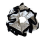 Gifty - Ruched Polka Dot Scrunchie