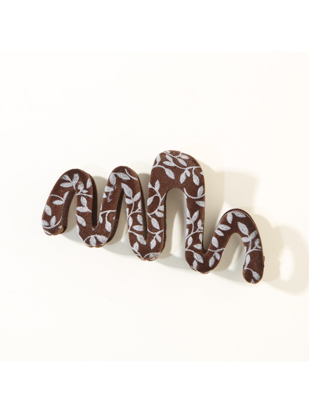 Beau - Wave Geometric Design Hair Claw Clip