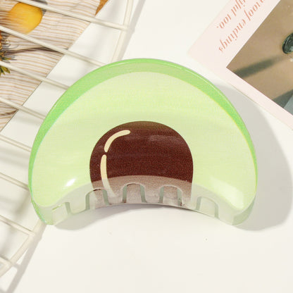 Beau - Cute Fruit Pattern Hair Claw Clip