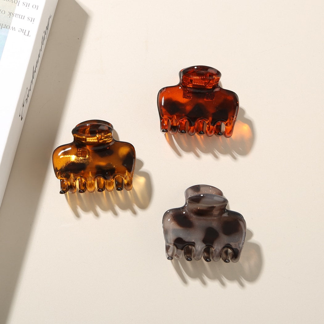 Beau - Retro Glossy Hair Claw Clip