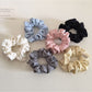 Gifty - Polka Dot Ruffled High Elastic Fabric Scrunchie