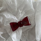 Beau - Glossy Bow Duckbill Side Styling Hair Clip