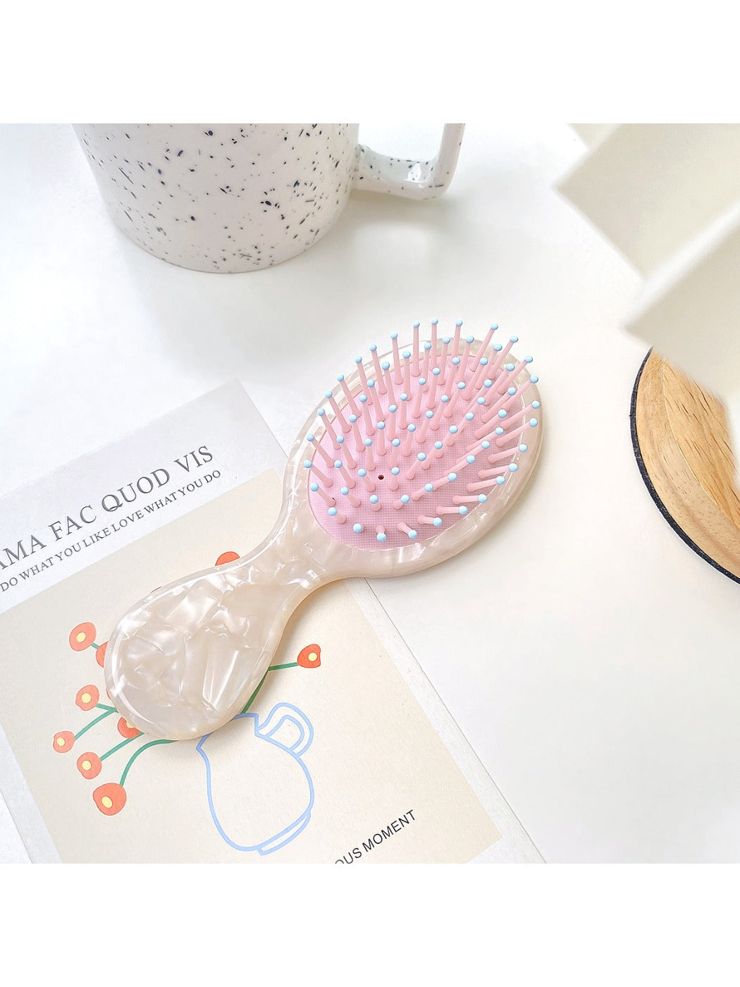 Camerow - Acetate Air Cushion Hair Brush Massage Comb