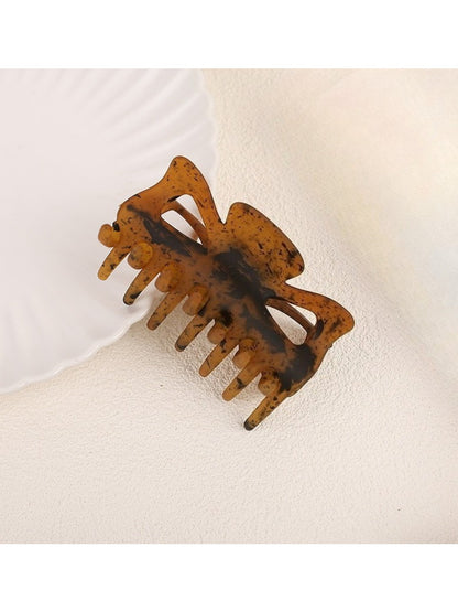 Beau - Retro Minimalist Brown Hair Clip