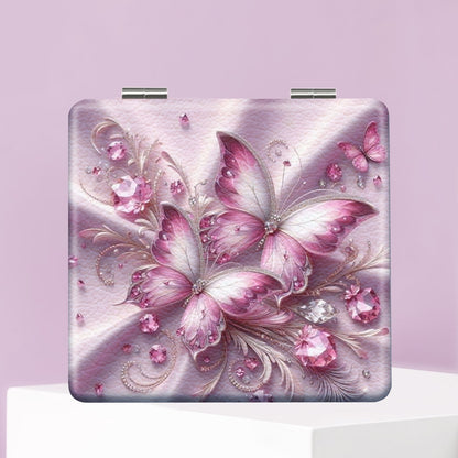 Mirroray - Butterfly Pattern Foldable Compact Mirror