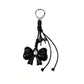 Keypus - Cute Bow and Cherry Charm Keychain