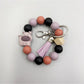 Keypus - Cartoon Animal Tassel Silicone Keychain