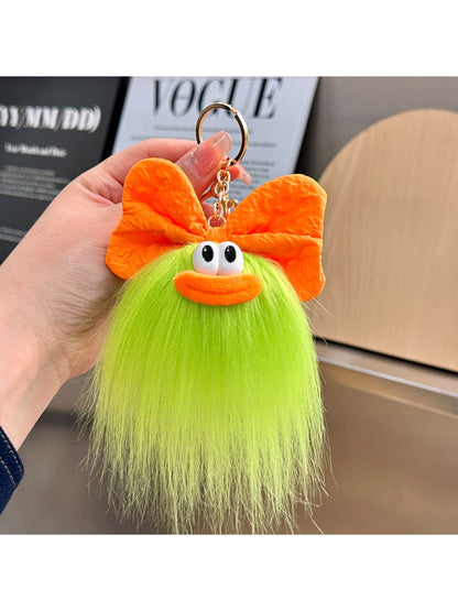 Keypus - Long Hair Monster Keychain