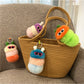 Keypus - Cute Creative Caterpillar Keychain
