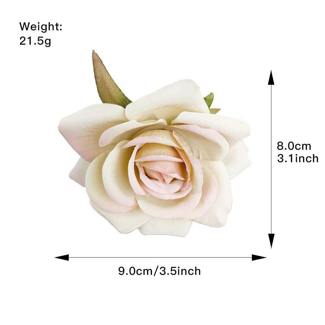 Beau - Elegant Vacation Style Flower Design Claw Clip