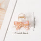 Beau - Macaron Colored Bow Shaped Claw Clip