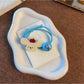 Gifty - Cute Dog Motif Elastic Beaded Hair Tie