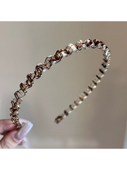 Gifty - Vintage Wave Line Plastic Hair Headband