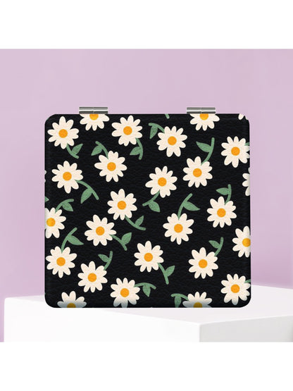 Mirroray - Exquisite Flower Pattern Makeup Mirror