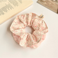 Gifty - Sweet Double Layer Floral Print Scrunchie