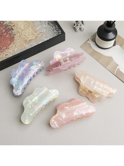 Beau - Colourful Rainbow Cloud Hair Claw Clip