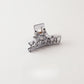 Beau - Transparent PC Geometric Style Claw Clip