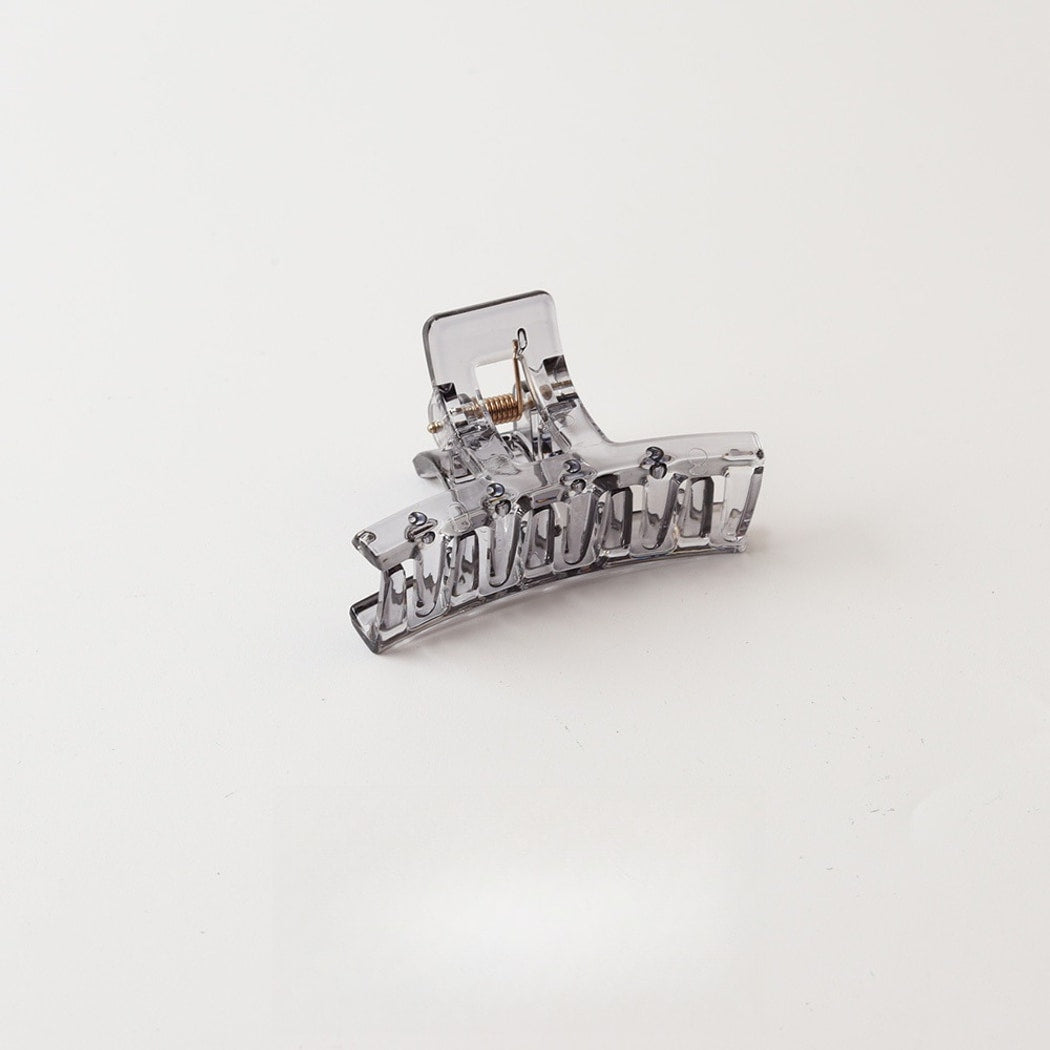 Beau - Transparent PC Geometric Style Claw Clip