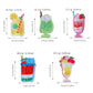 Beau - Sweet Style Fruit Cup Design Claw Clip