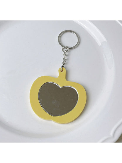 Keypus - Apple Shaped Mirror Keychain
