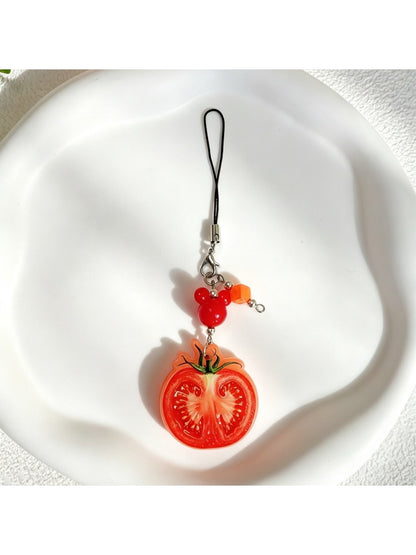Keypus - Playful Acrylic Fruit Pendant Keychain