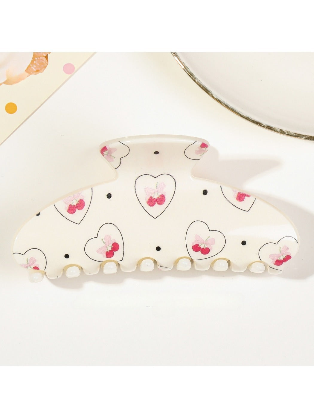 Beau - Bow Embellished Hair Claw Clip