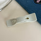 Beau - Glossy Plastic Bow Design Hair Clip