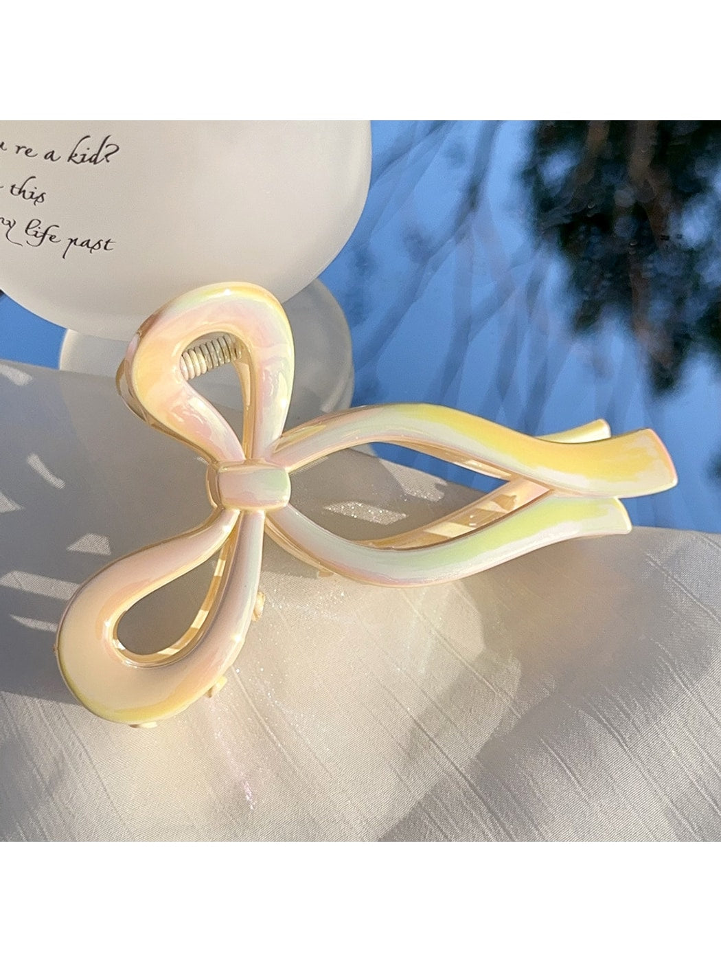 Beau - Gradient Plastic Square Shape Claw Clip