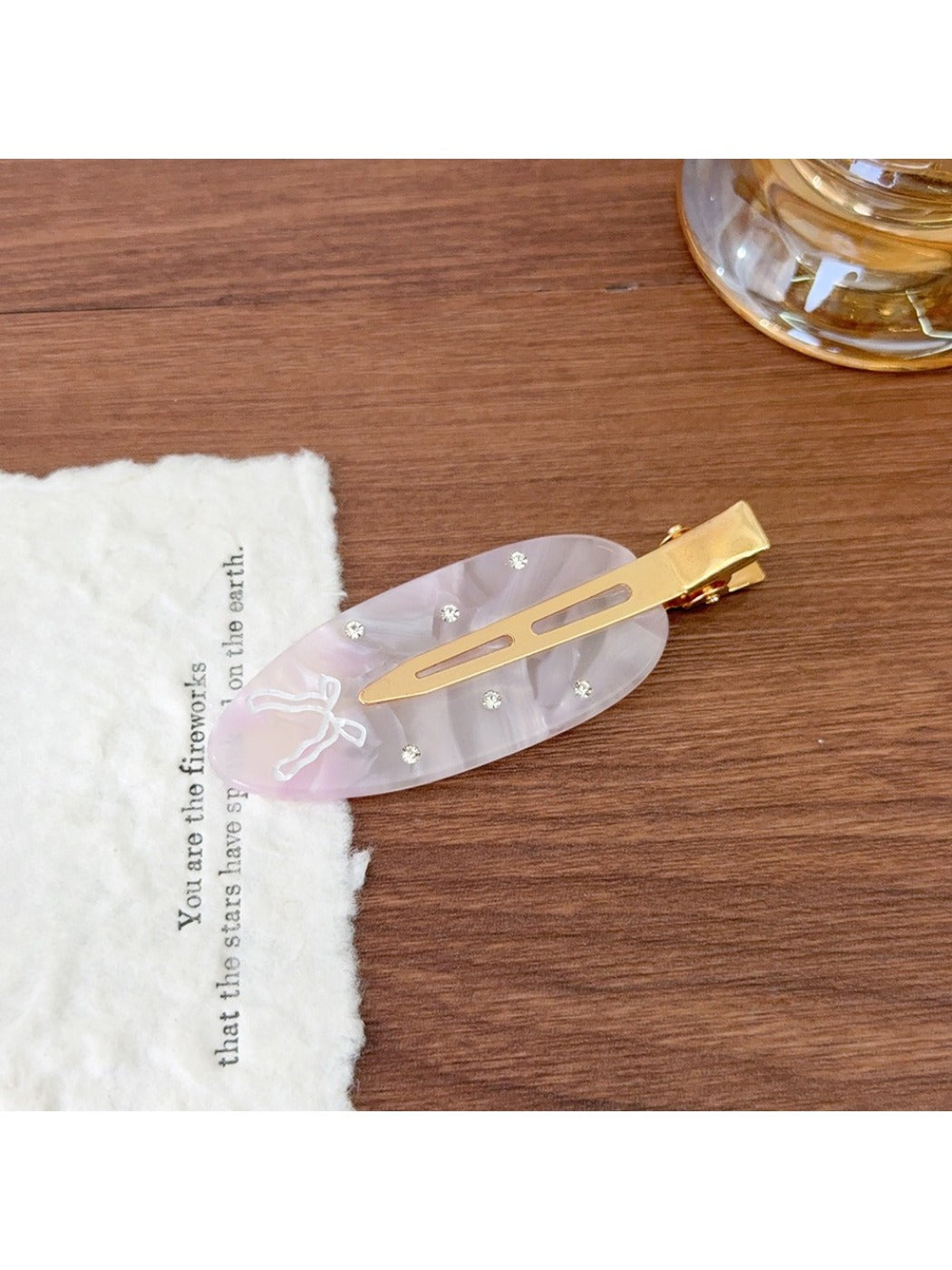 Beau - Leaf-Shaped Bangs Hair Clip