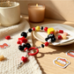 Keypus - Colorful Acrylic Beaded Bag Charm Keychain