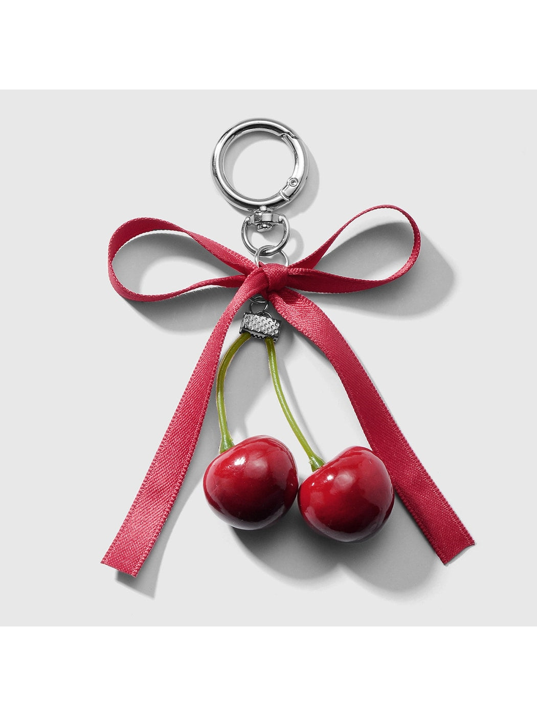Keypus - Y2K Bow Cherry Bag Charm Keychain Pendant