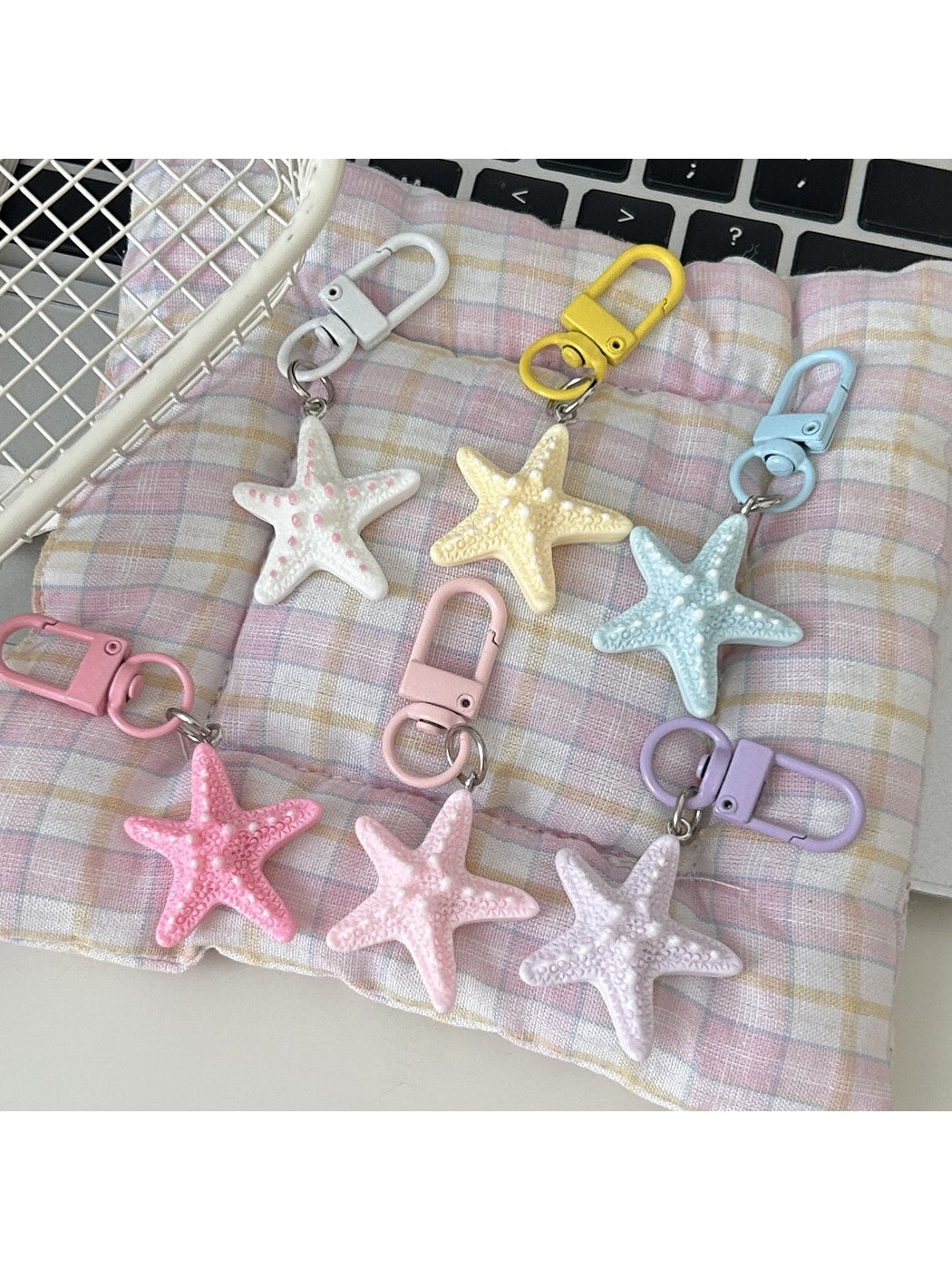 Keypus - Ocean Style Star Key Ring Pendant Keychain