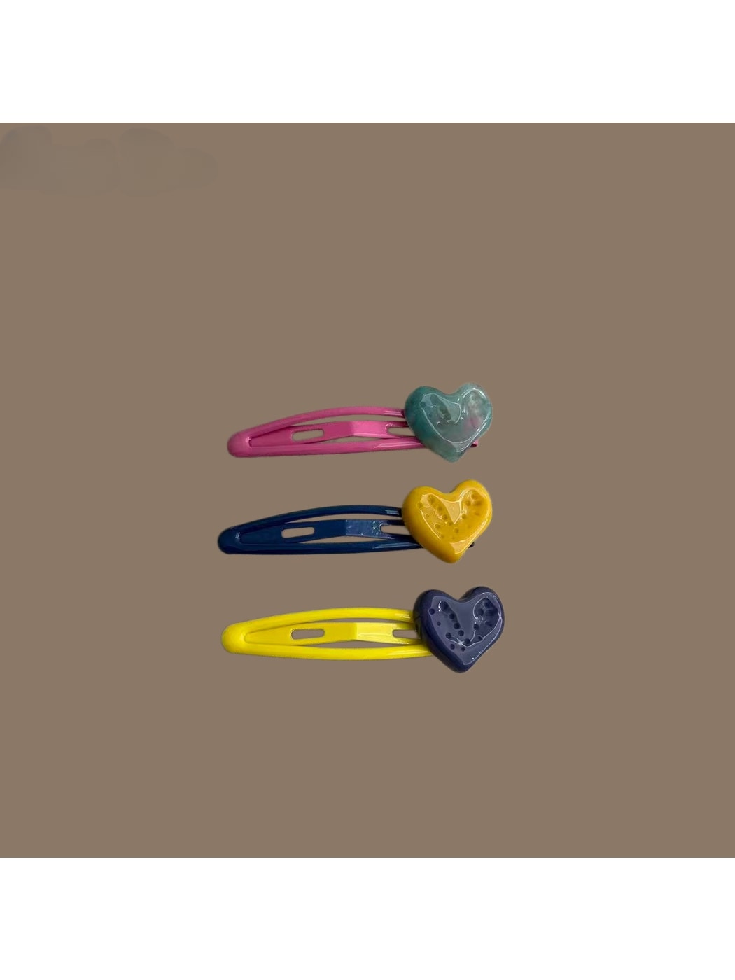 Beau - Sweet Heart Shape Side Hair Clip