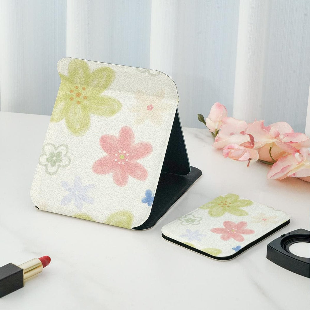 Mirroray - Folding Animal Print Desktop Makeup Mirror