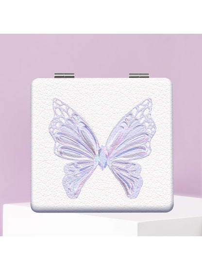 Mirroray - Butterfly Design Folding Compact Mirror