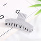 Beau - Matte Plastic Geometric Everyday Hair Claw Clip