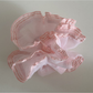 Gifty - Double Layer Lace Trim Organza Scrunchie