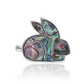 Brovia - Rhinestone Rabbit Animal Alloy Brooch Pin