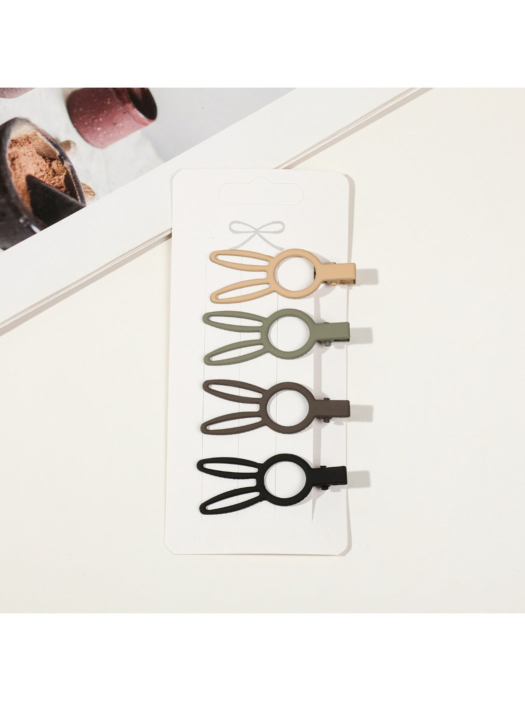 Beau - Cute Geometric Hair Clip Set