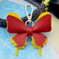 Keypus - Cartoon Butterfly Bag Charm Alloy Keychain