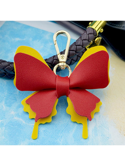 Keypus - Cartoon Butterfly Bag Charm Alloy Keychain